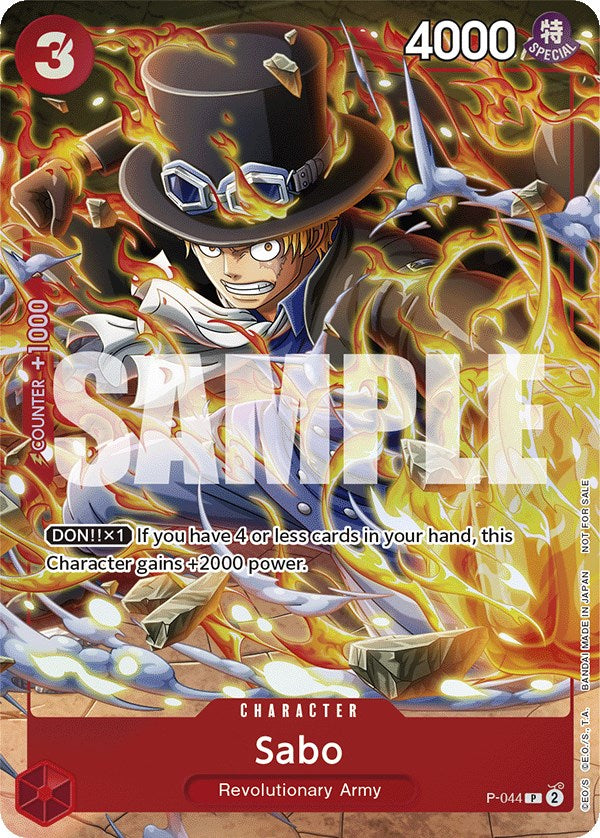 Sabo (Event Pack Vol. 4) [One Piece Promotion Cards] | Clutch Gaming