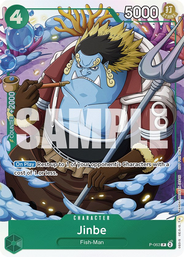 Jinbe (Event Pack Vol. 4) [One Piece Promotion Cards] | Clutch Gaming