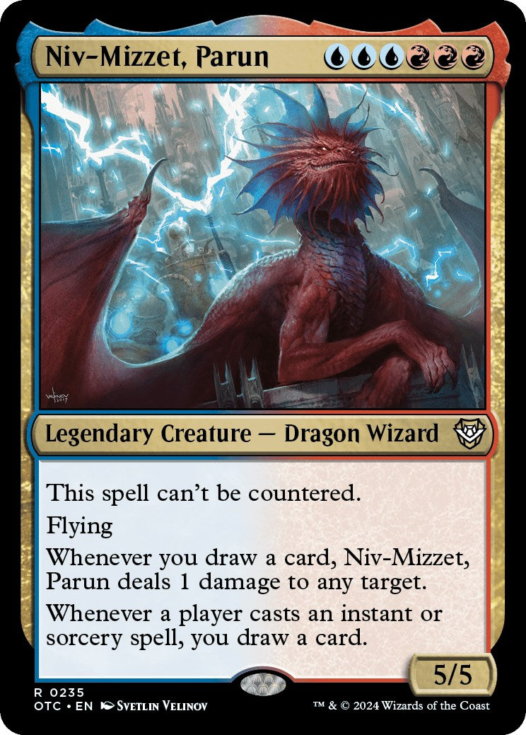 Niv-Mizzet, Parun [Outlaws of Thunder Junction Commander] | Clutch Gaming