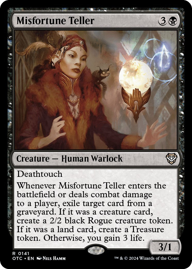 Misfortune Teller [Outlaws of Thunder Junction Commander] | Clutch Gaming