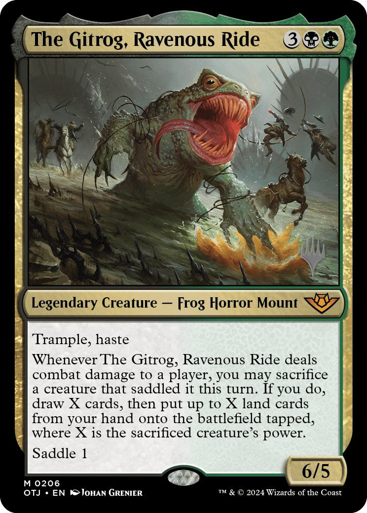 The Gitrog, Ravenous Ride (Promo Pack) [Outlaws of Thunder Junction Promos] | Clutch Gaming