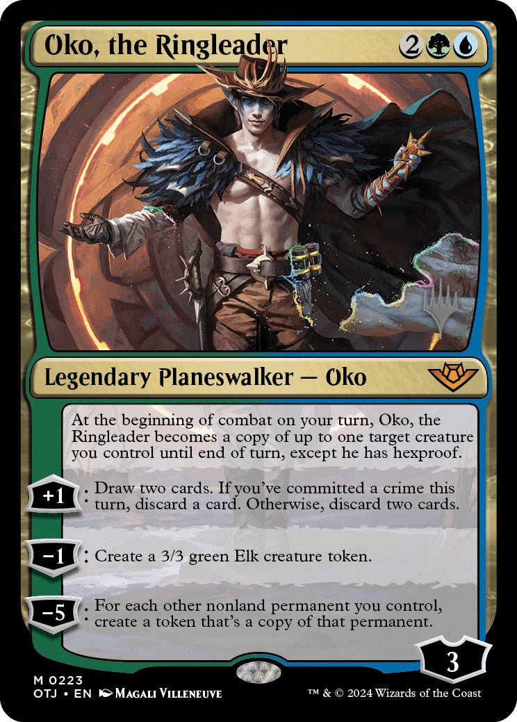 Oko, the Ringleader (Promo Pack) [Outlaws of Thunder Junction Promos] | Clutch Gaming