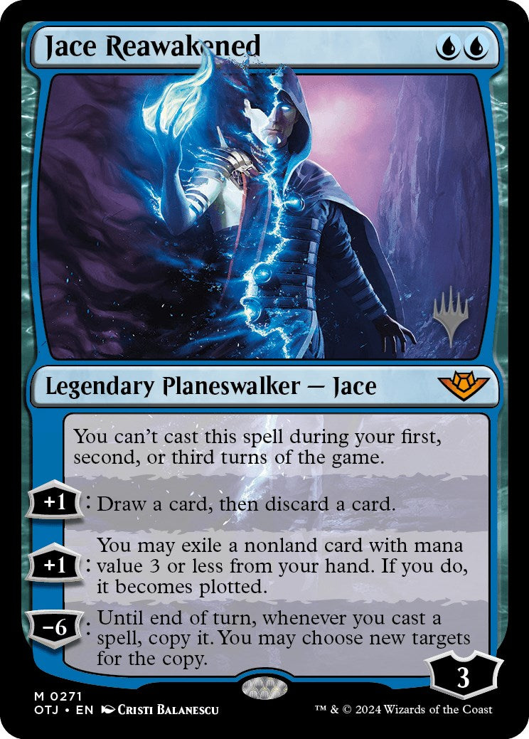 Jace Reawakened (Promo Pack) [Outlaws of Thunder Junction Promos] | Clutch Gaming