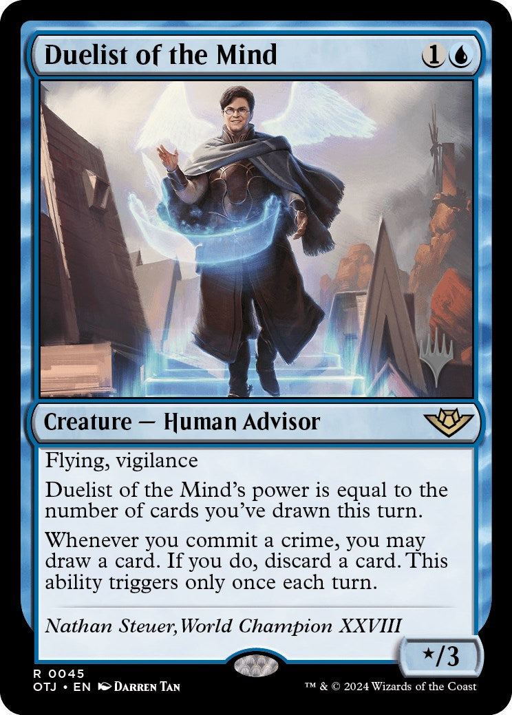 Duelist of the Mind (Promo Pack) [Outlaws of Thunder Junction Promos] | Clutch Gaming