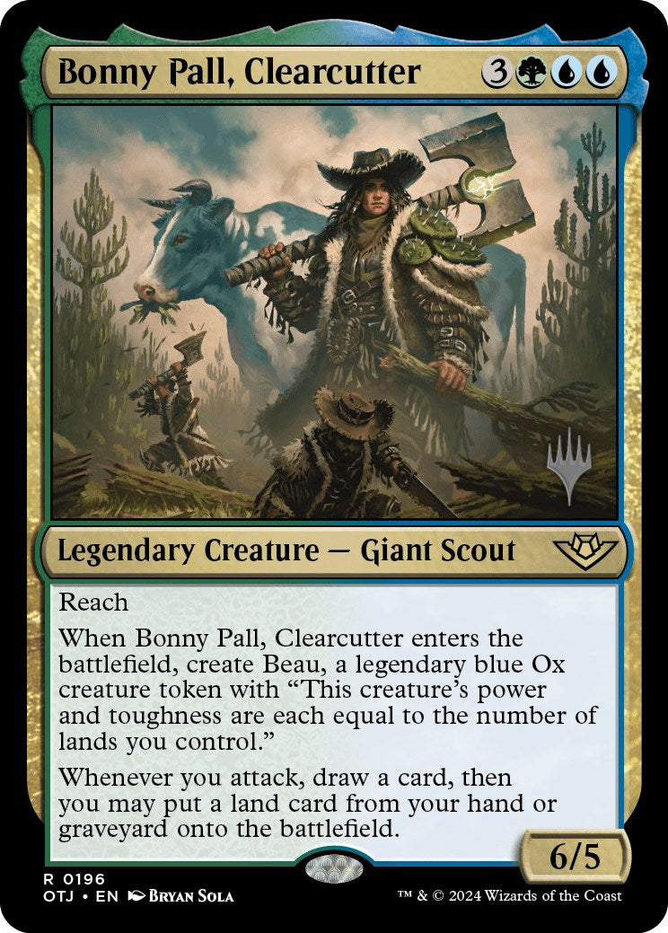 Bonny Pall, Clearcutter (Promo Pack) [Outlaws of Thunder Junction Promos] | Clutch Gaming