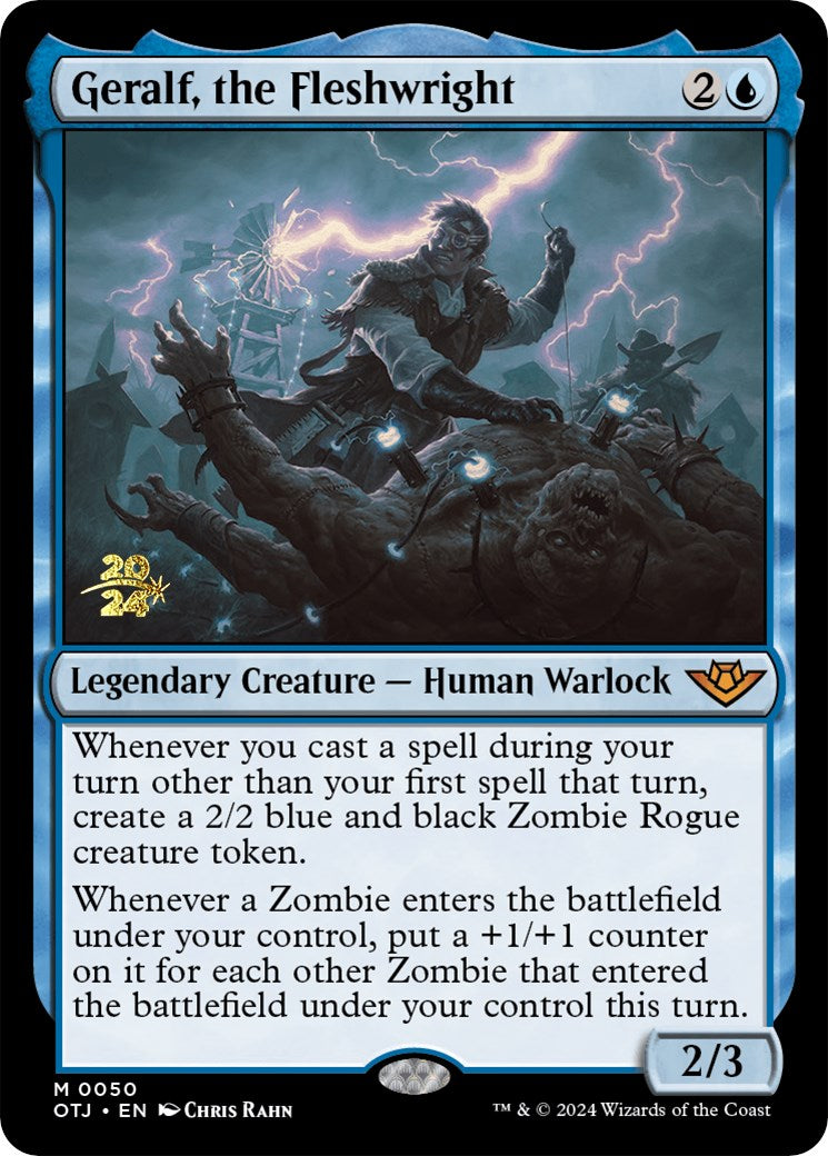 Geralf, the Fleshwright [Outlaws of Thunder Junction Prerelease Promos] | Clutch Gaming