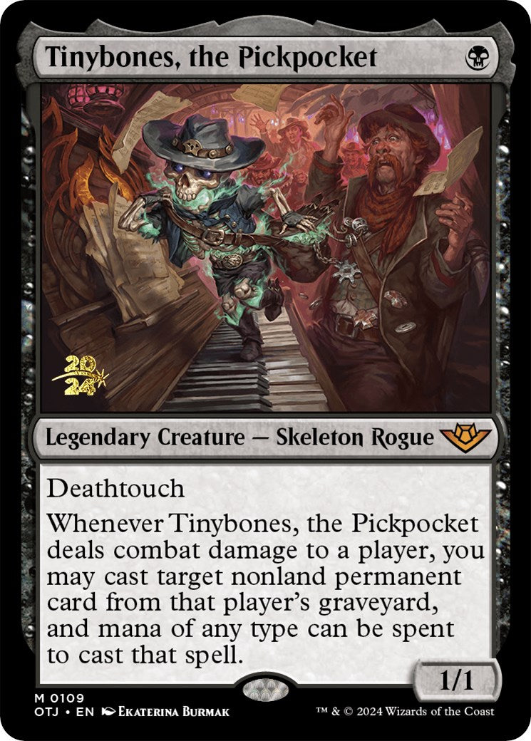 Tinybones, the Pickpocket [Outlaws of Thunder Junction Prerelease Promos] | Clutch Gaming