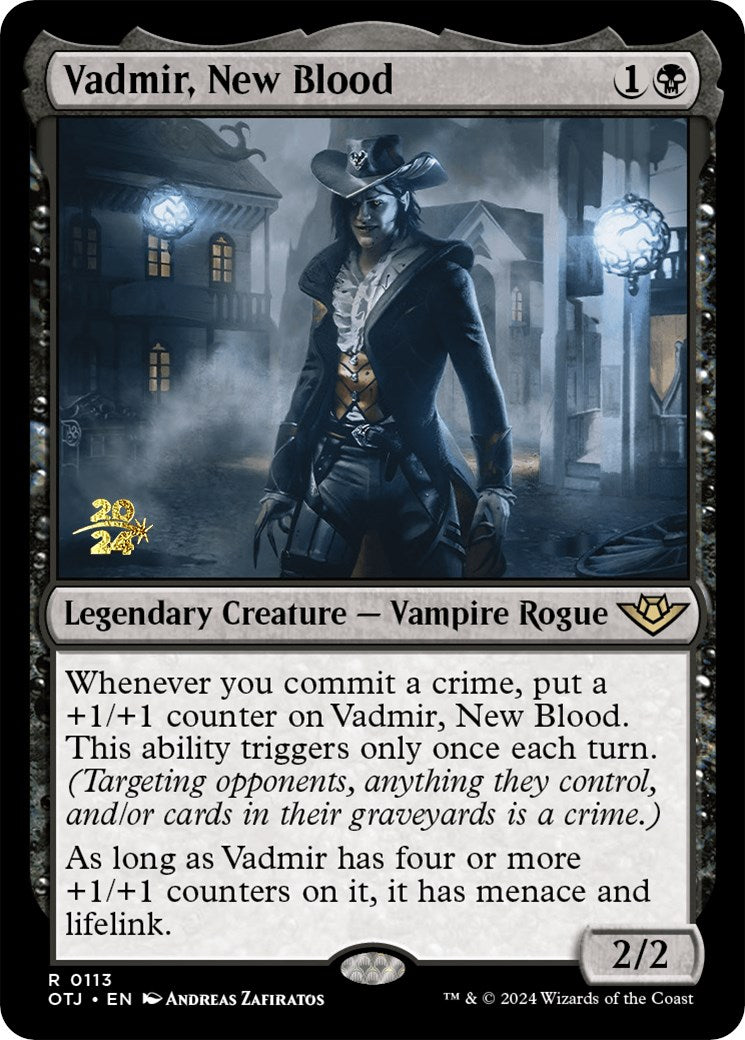 Vadmir, New Blood [Outlaws of Thunder Junction Prerelease Promos] | Clutch Gaming