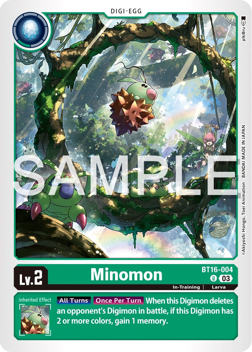 Minomon [BT16-004] [Beginning Observer] | Clutch Gaming