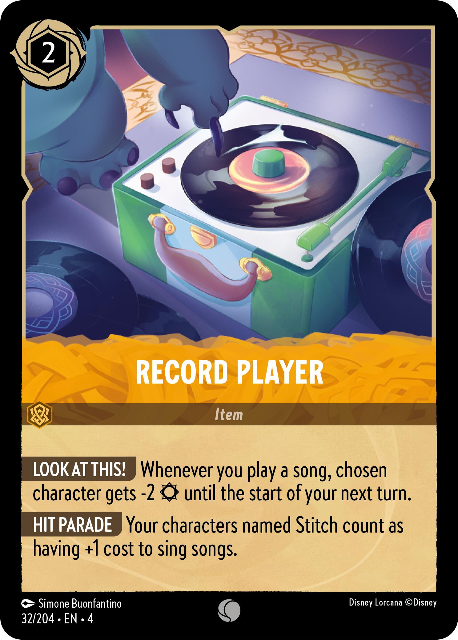 Record Player (32/204) [Ursula's Return] | Clutch Gaming