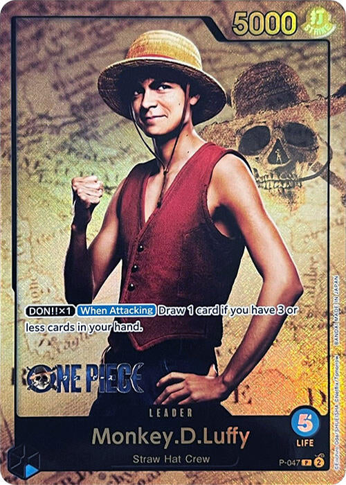 Monkey.D.Luffy (P-047) [Live Action Edition] | Clutch Gaming