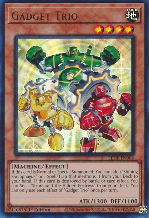 Gadget Trio [LEDE-EN004] Ultra Rare | Clutch Gaming