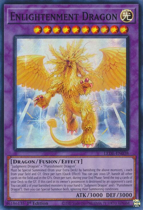 Enlightenment Dragon [LEDE-EN038] Super Rare | Clutch Gaming