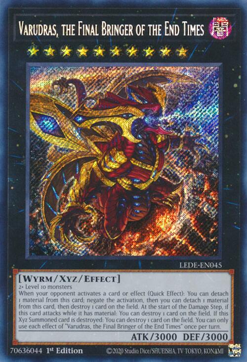 Varudras, the Final Bringer of the End Times [LEDE-EN045] Secret Rare | Clutch Gaming