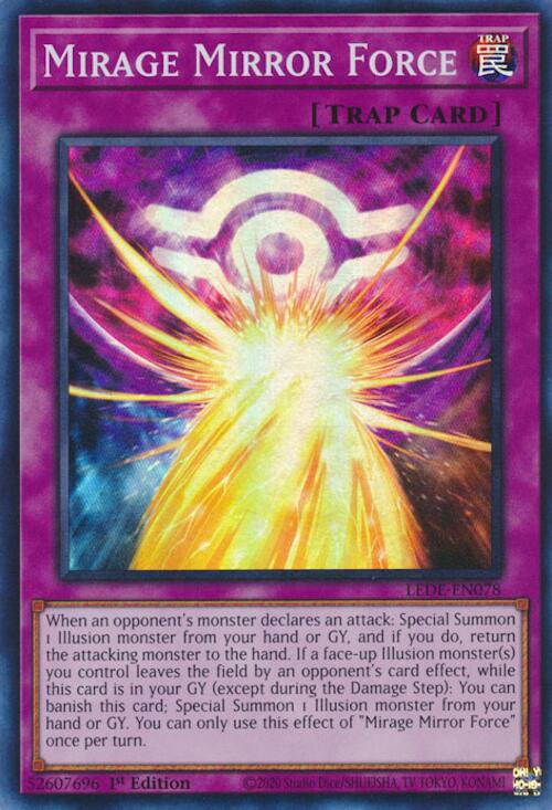 Mirage Mirror Force [LEDE-EN078] Super Rare | Clutch Gaming