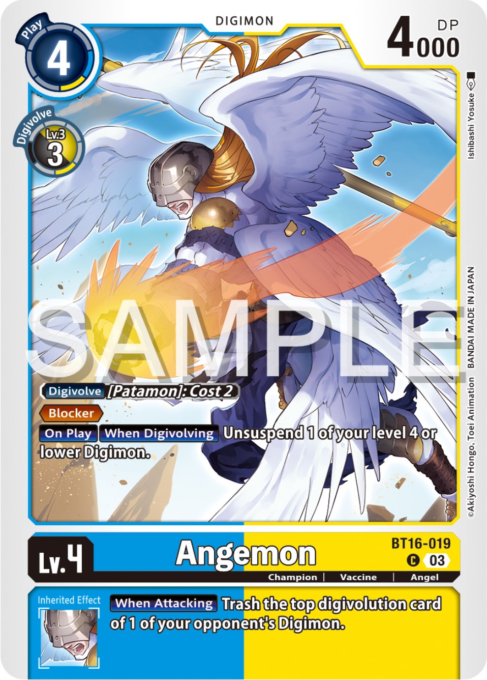 Angemon [BT16-019] [Beginning Observer] | Clutch Gaming