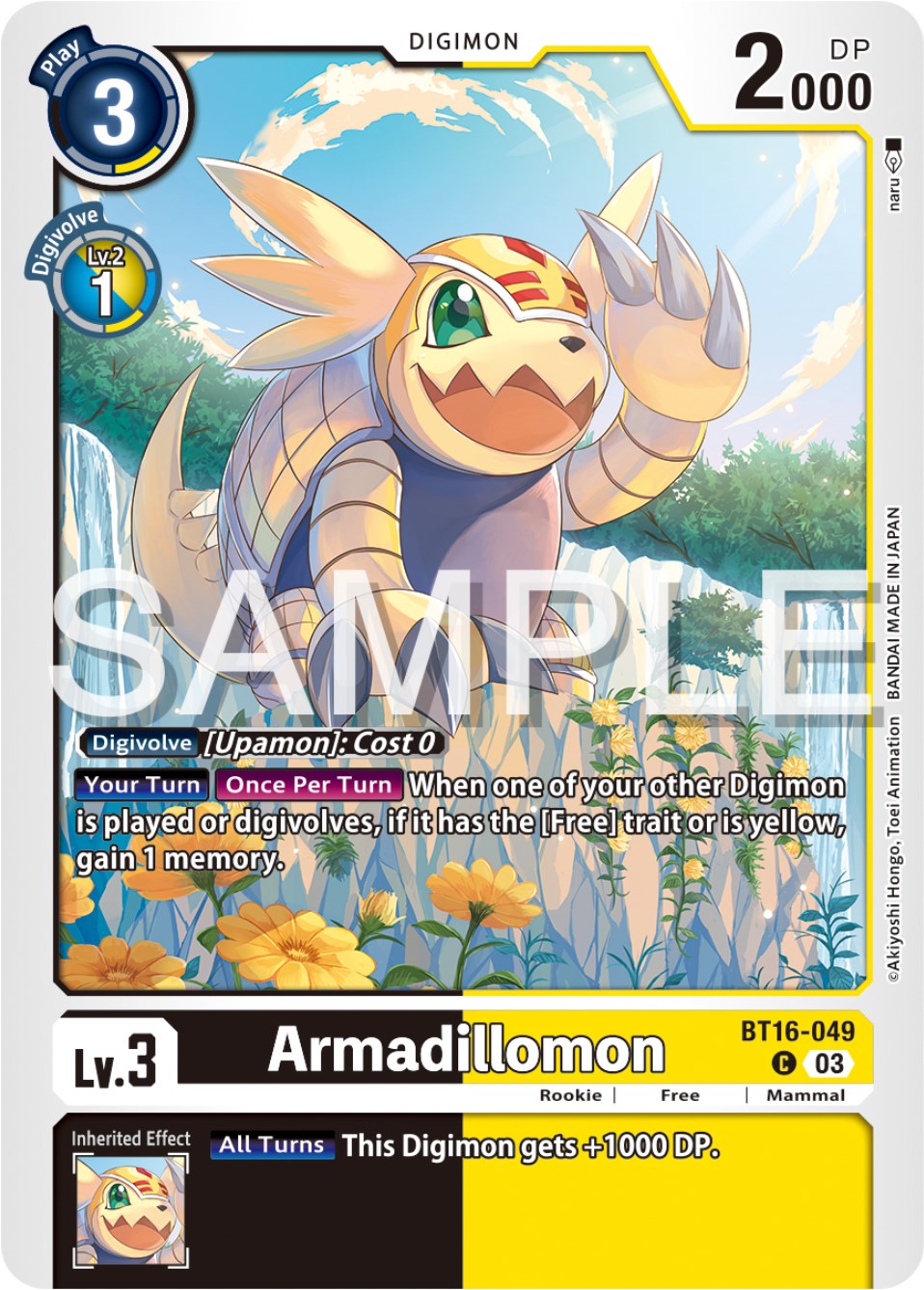 Armadillomon [BT16-049] [Beginning Observer] | Clutch Gaming