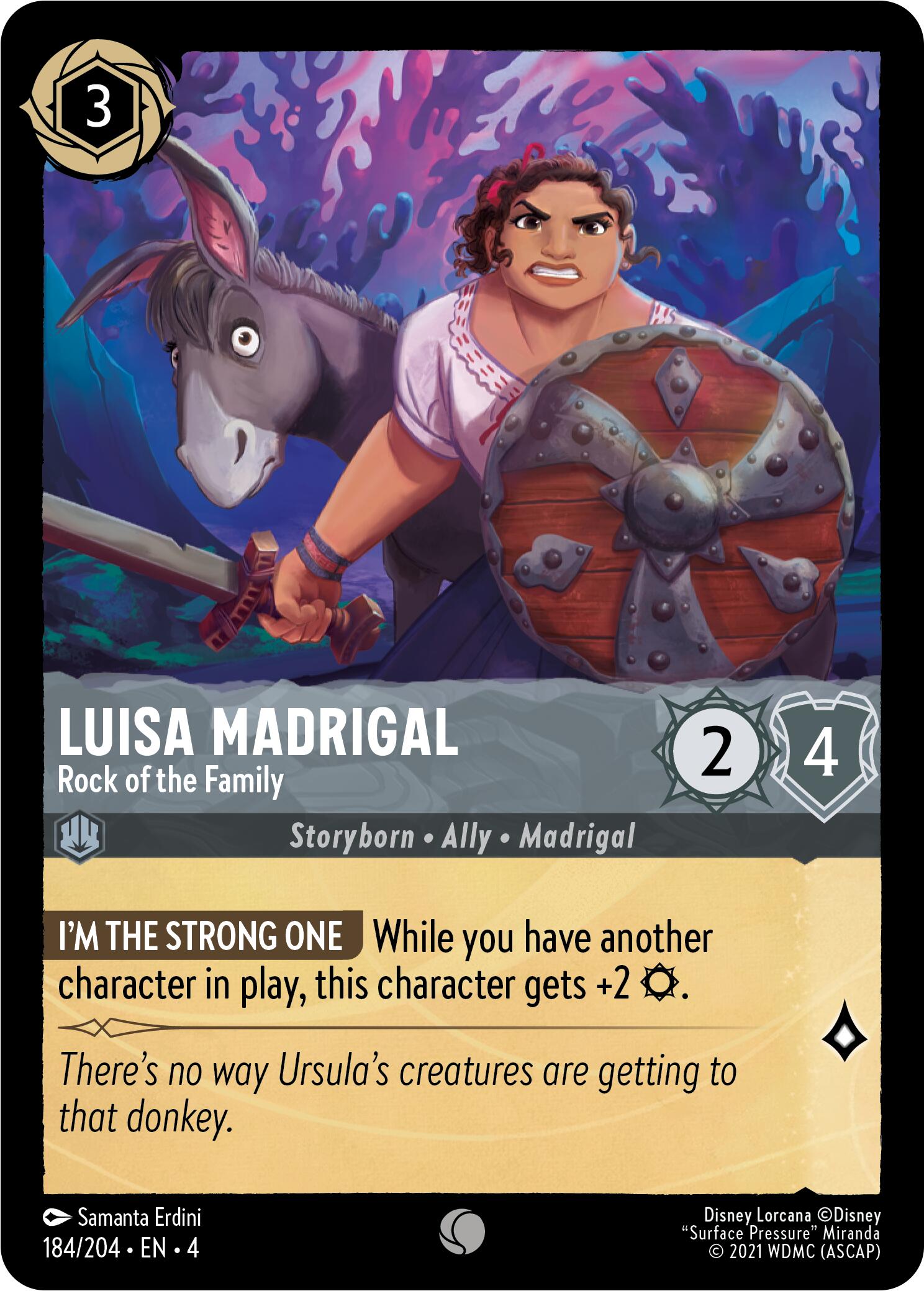 Luisa Madrigal - Rock of the Family (184/204) [Ursula's Return] | Clutch Gaming