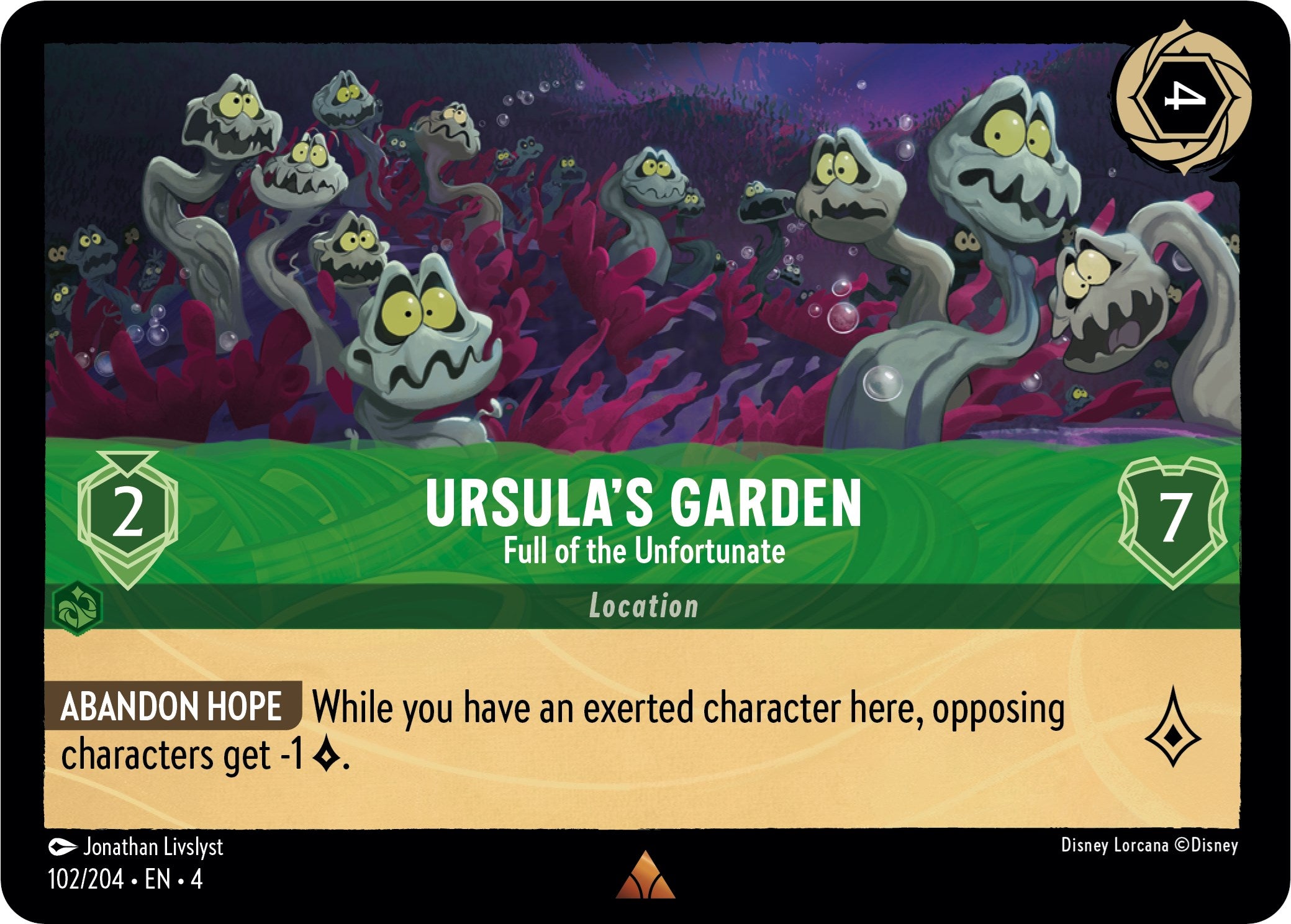 Ursula's Garden - Full of the Unfortunate (102/204) [Ursula's Return] | Clutch Gaming