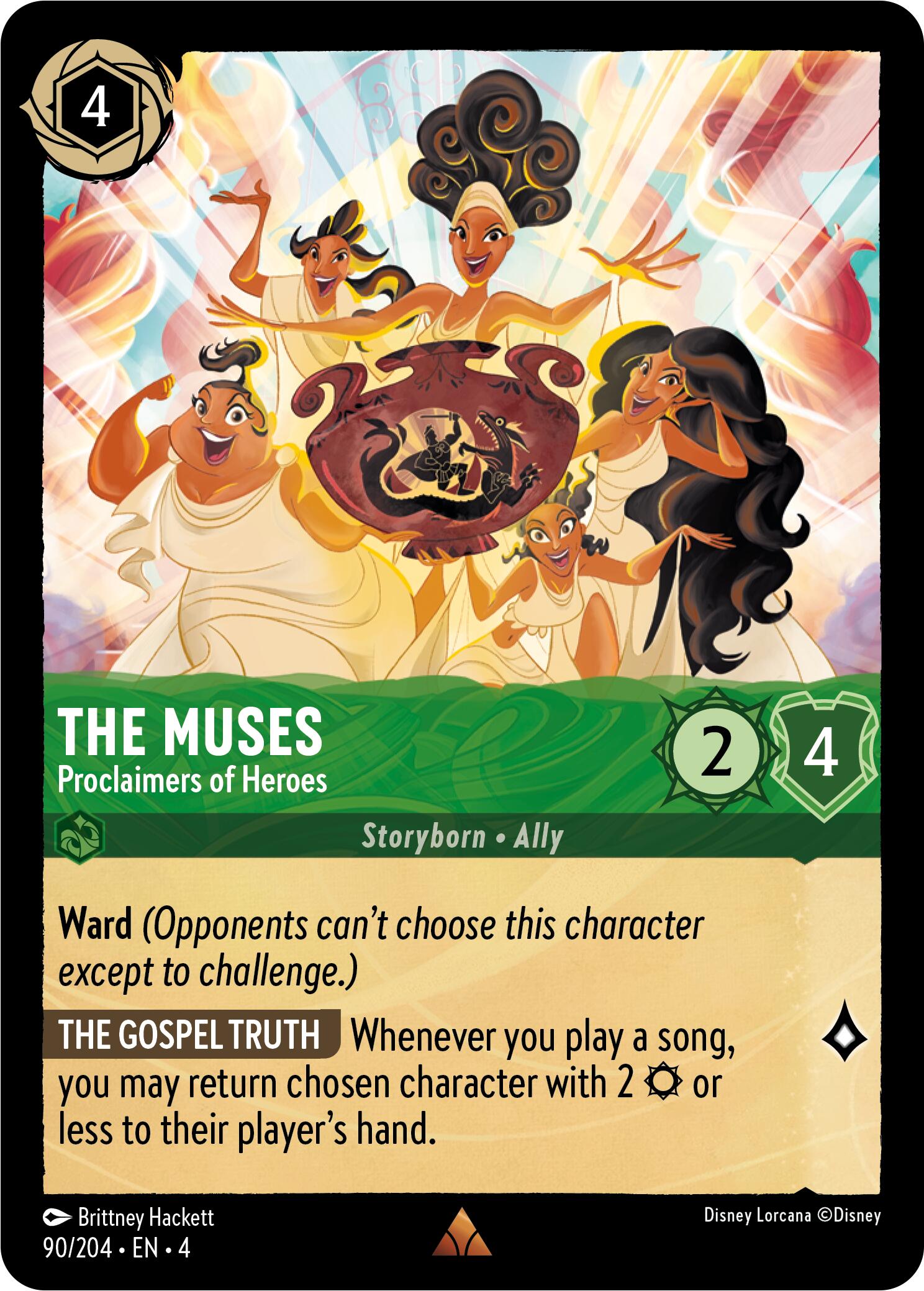 The Muses - Proclaimers of Heroes (90/204) [Ursula's Return] | Clutch Gaming