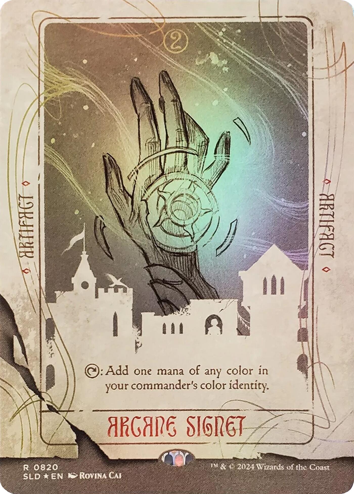 Arcane Signet (0820) (Rainbow Foil) [Secret Lair Drop Series] | Clutch Gaming