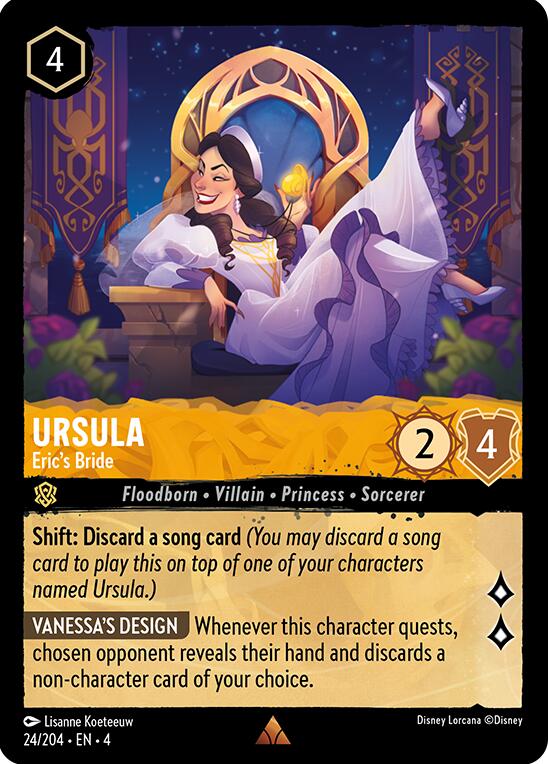 Ursula - Eric's Bride (24/204) [Ursula's Return] | Clutch Gaming