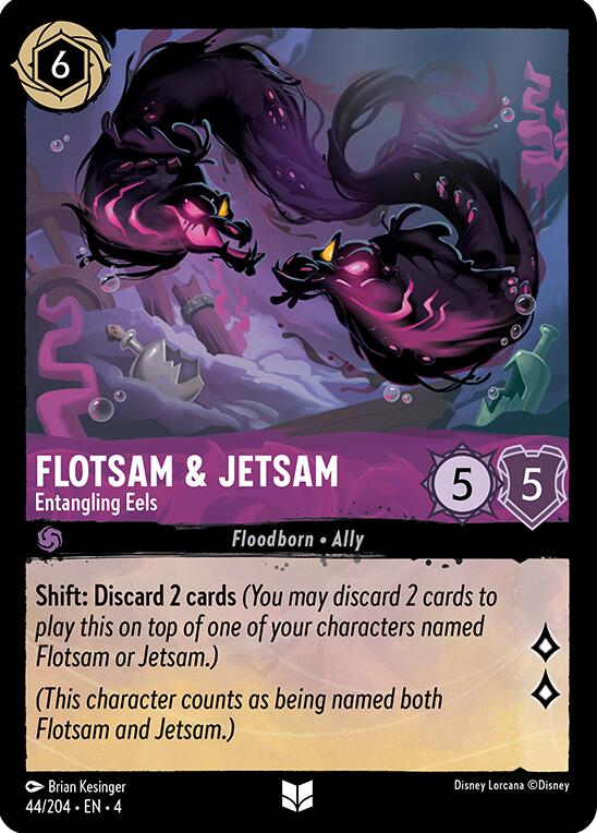 Flotsam & Jetsam - Entangling Eels (44/204) [Ursula's Return] | Clutch Gaming