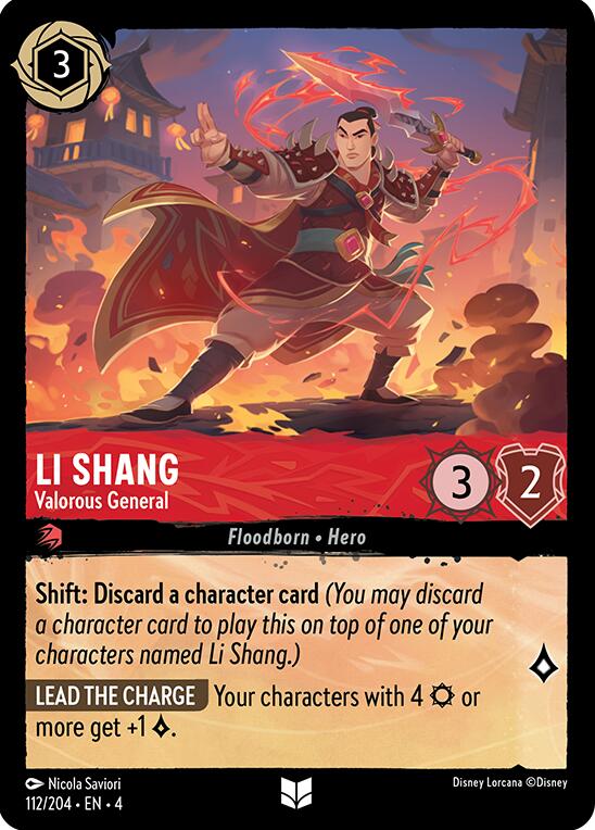 Li Shang - Valorous General (112/204) [Ursula's Return] | Clutch Gaming