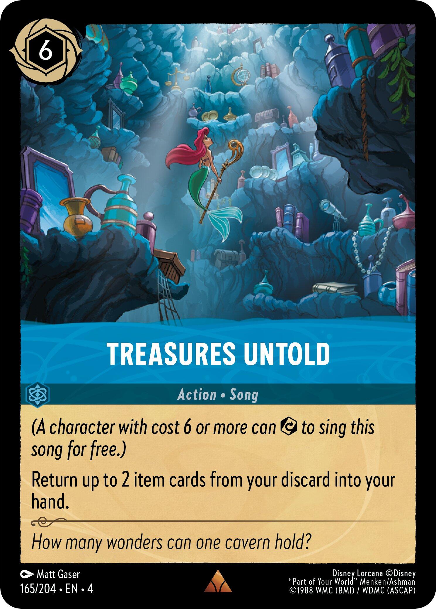 Treasures Untold (165/204) [Ursula's Return] | Clutch Gaming