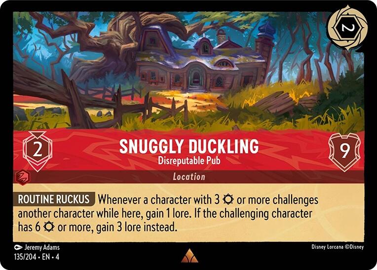Snuggly Duckling - Disreputable Pub (135/204) [Ursula's Return] | Clutch Gaming