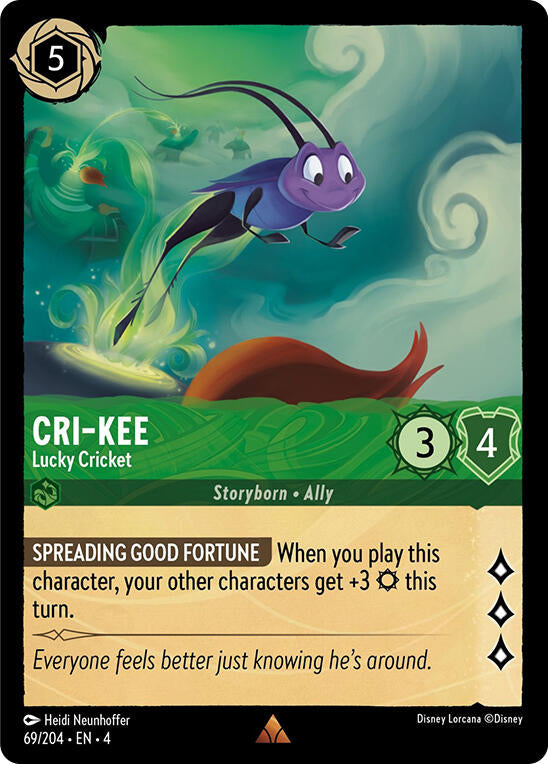 Cri-Kee - Lucky Cricket (69/204) [Ursula's Return] | Clutch Gaming