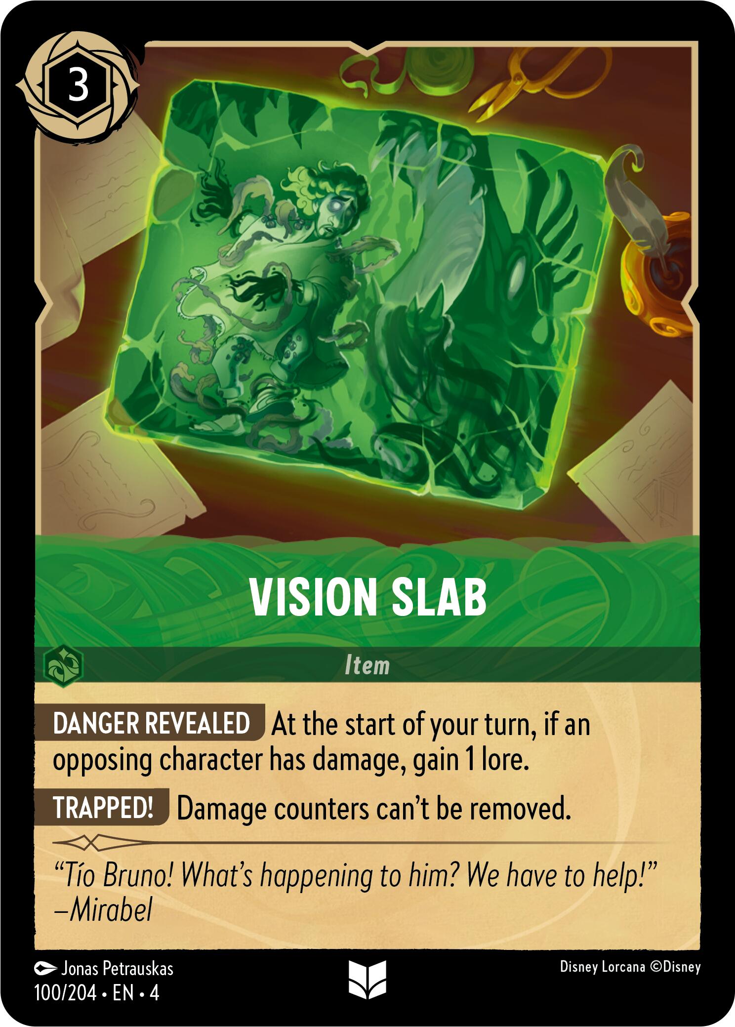 Vision Slab (100/204) [Ursula's Return] | Clutch Gaming