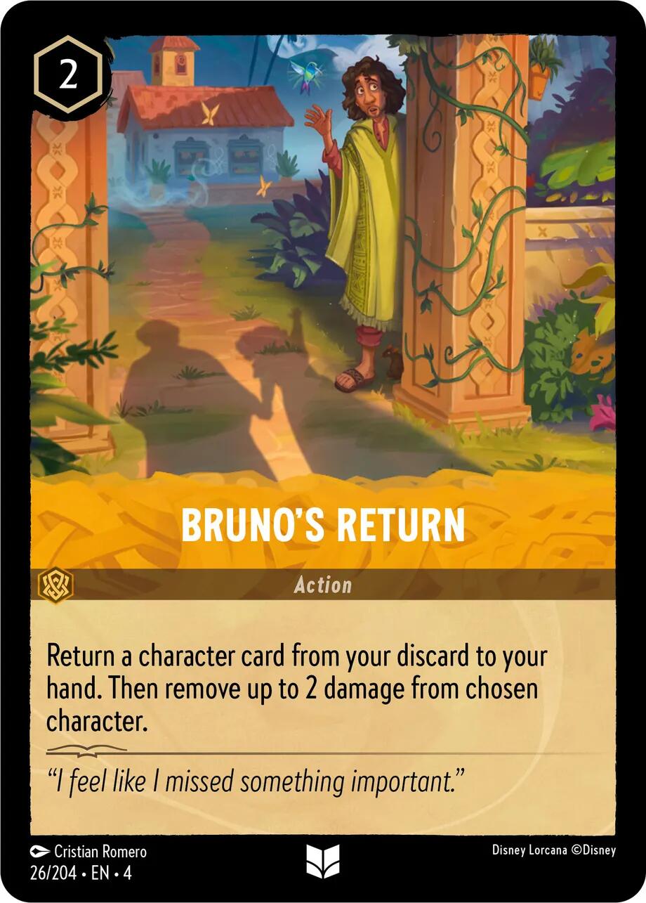 Bruno's Return (26/204) [Ursula's Return] | Clutch Gaming