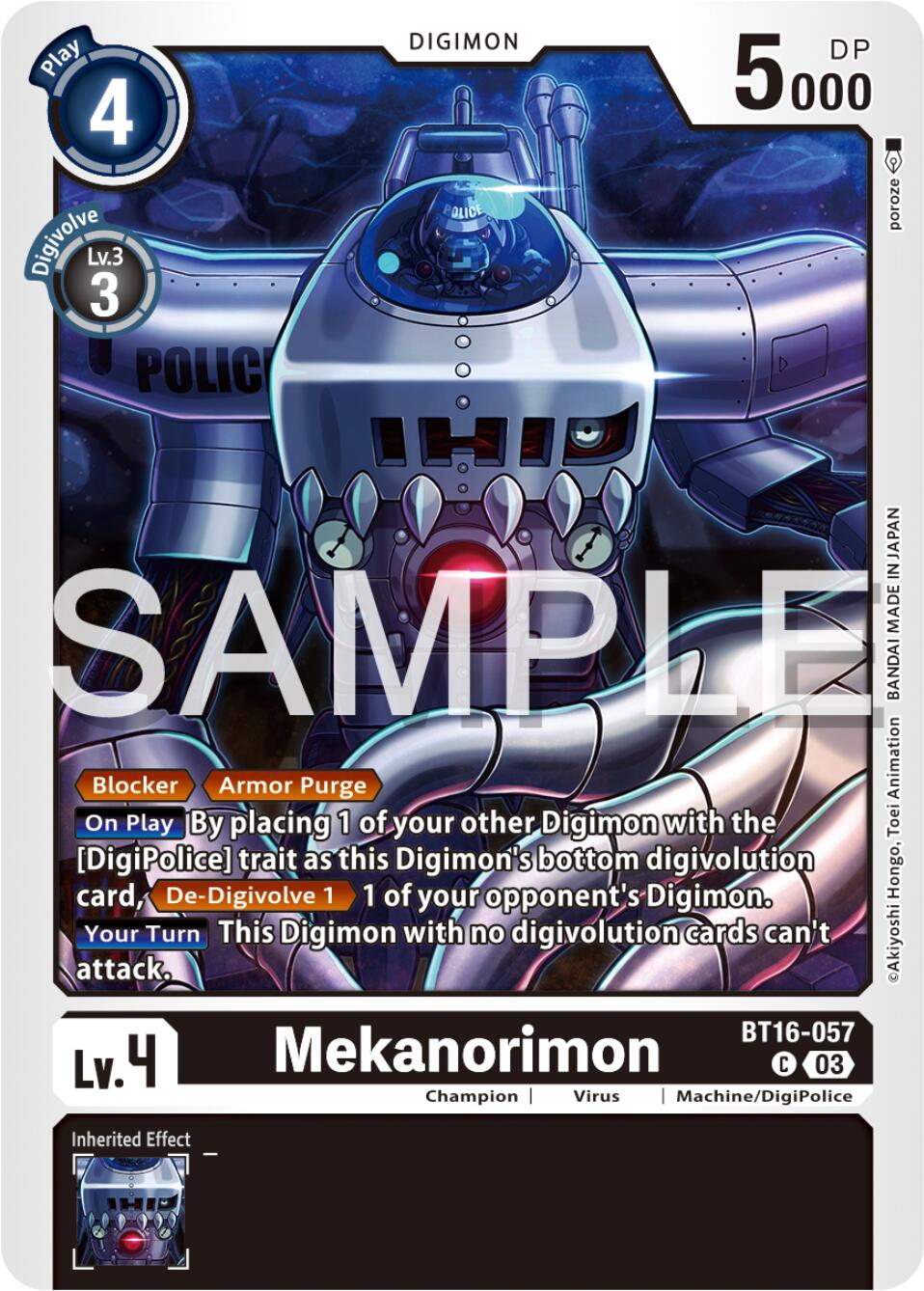 Mekanorimon [BT16-057] [Beginning Observer] | Clutch Gaming