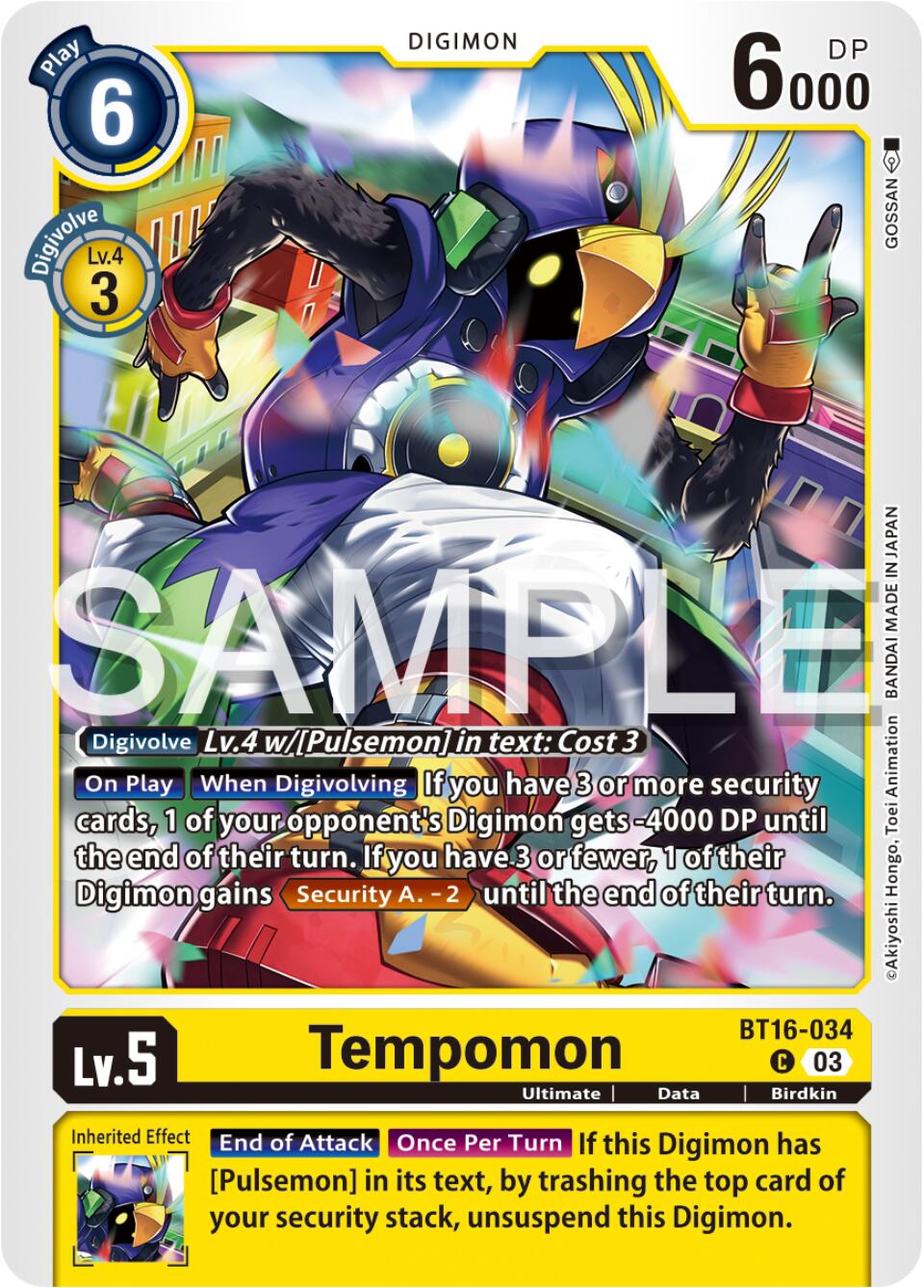 Tempomon [BT16-034] [Beginning Observer] | Clutch Gaming