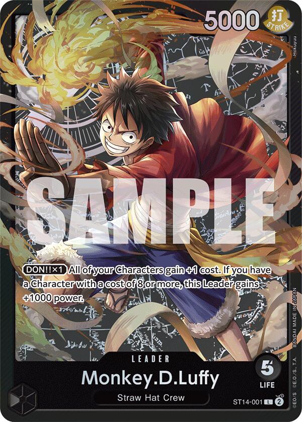 Monkey.D.Luffy (001) [Starter Deck: 3D2Y] | Clutch Gaming