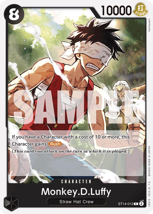 Monkey.D.Luffy (012) [Starter Deck: 3D2Y] | Clutch Gaming