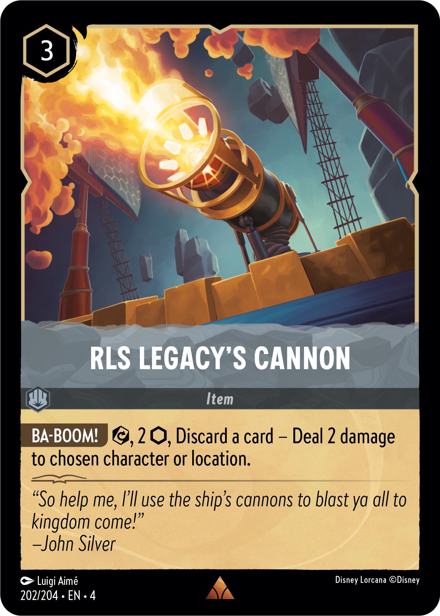 RLS Legacy's Cannon (202/204) [Ursula's Return] | Clutch Gaming