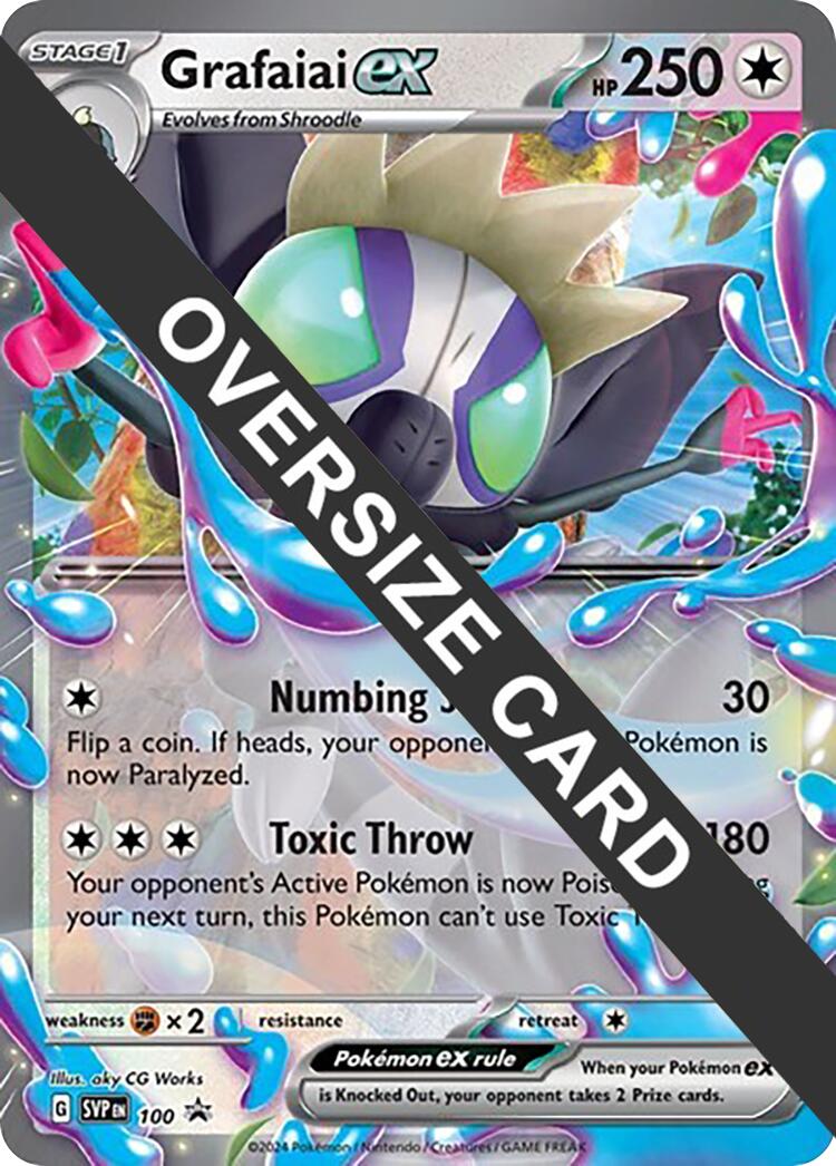 Grafaiai ex (100) (Jumbo Card) [Scarlet & Violet: Black Star Promos] | Clutch Gaming