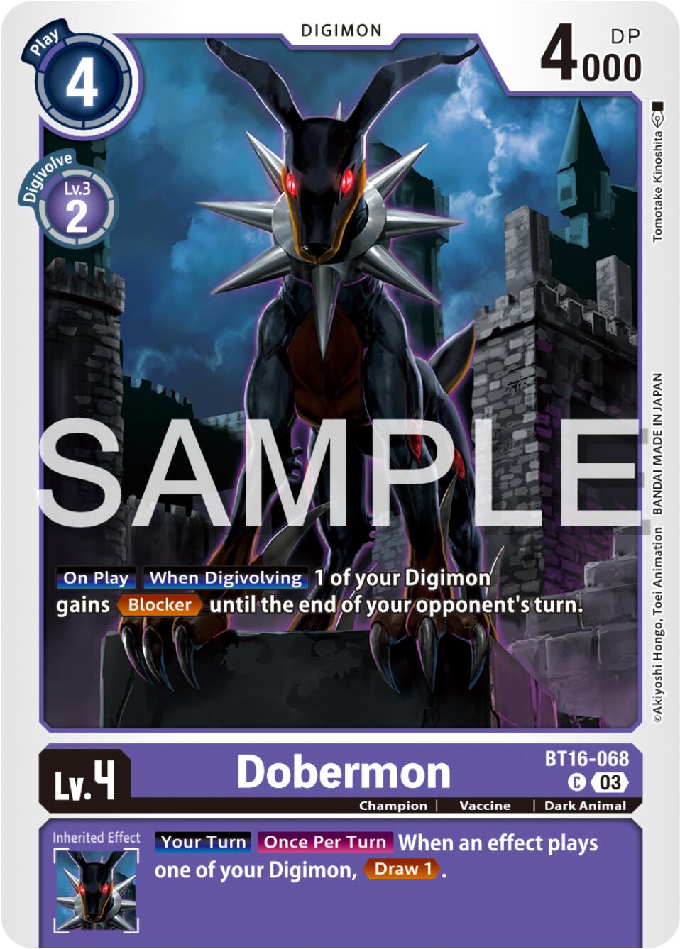 Dobermon [BT16-068] [Beginning Observer] | Clutch Gaming