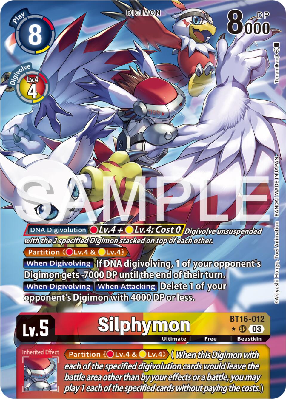 Silphymon [BT16-012] (Alternate Art) [Beginning Observer] | Clutch Gaming