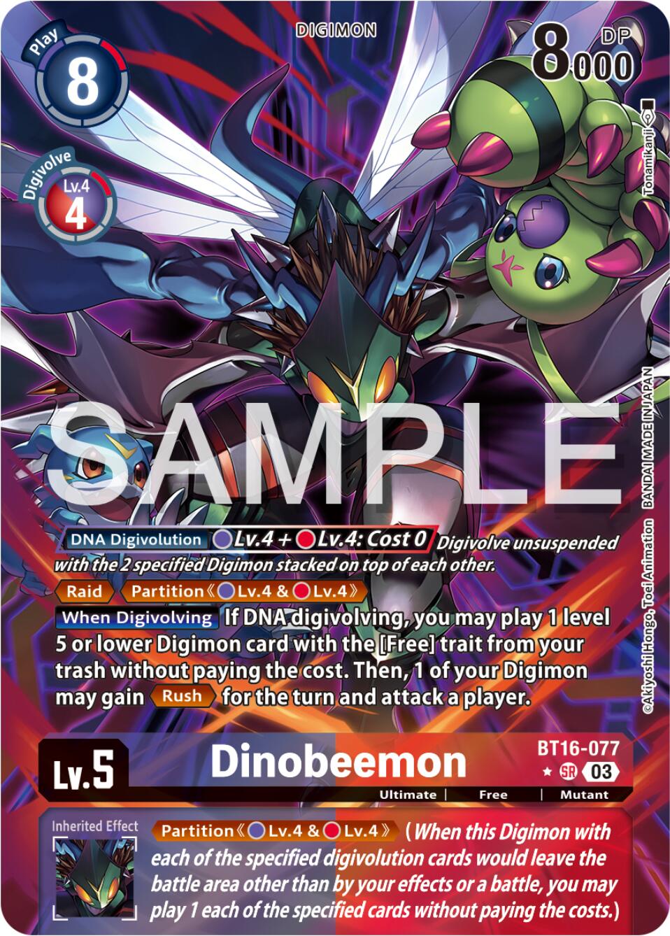 Dinobeemon [BT16-077] (Alternate Art) [Beginning Observer] | Clutch Gaming