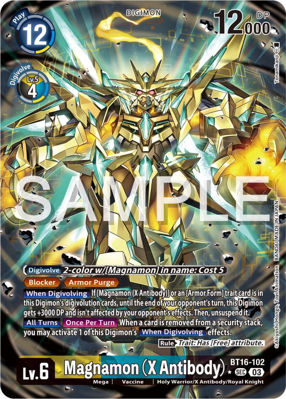 Magnamon (X Antibody) [BT16-102] (Alternate Art) [Beginning Observer] | Clutch Gaming