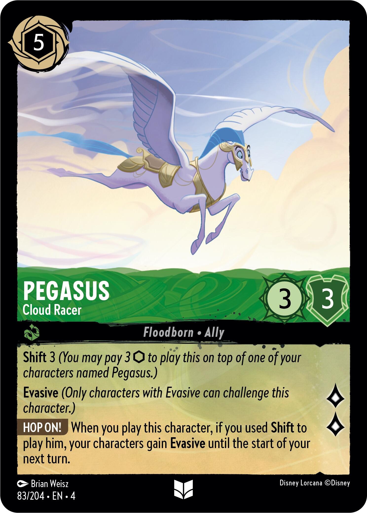 Pegasus - Cloud Racer (83/204) [Ursula's Return] | Clutch Gaming