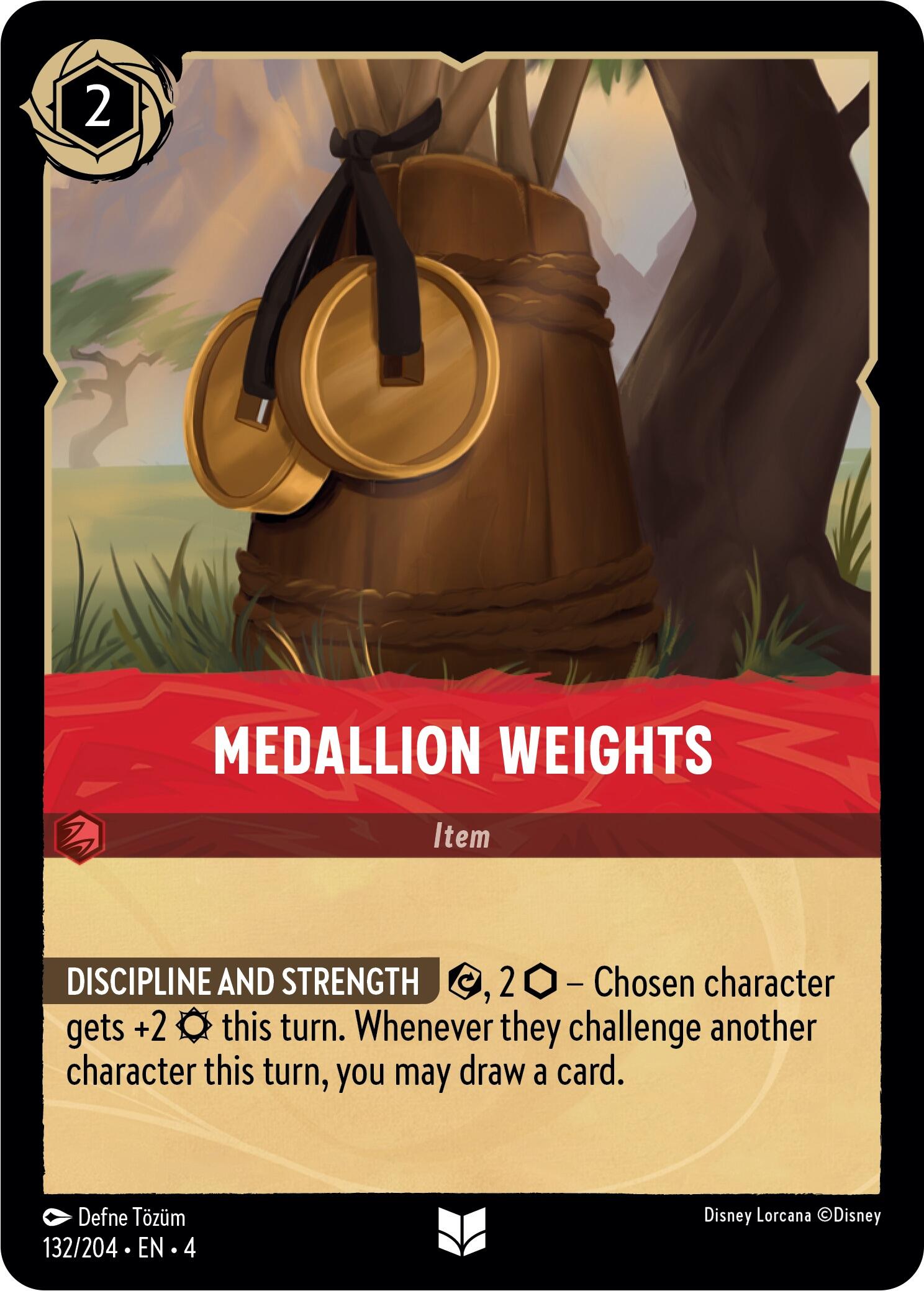 Medallion Weights (132/204) [Ursula's Return] | Clutch Gaming