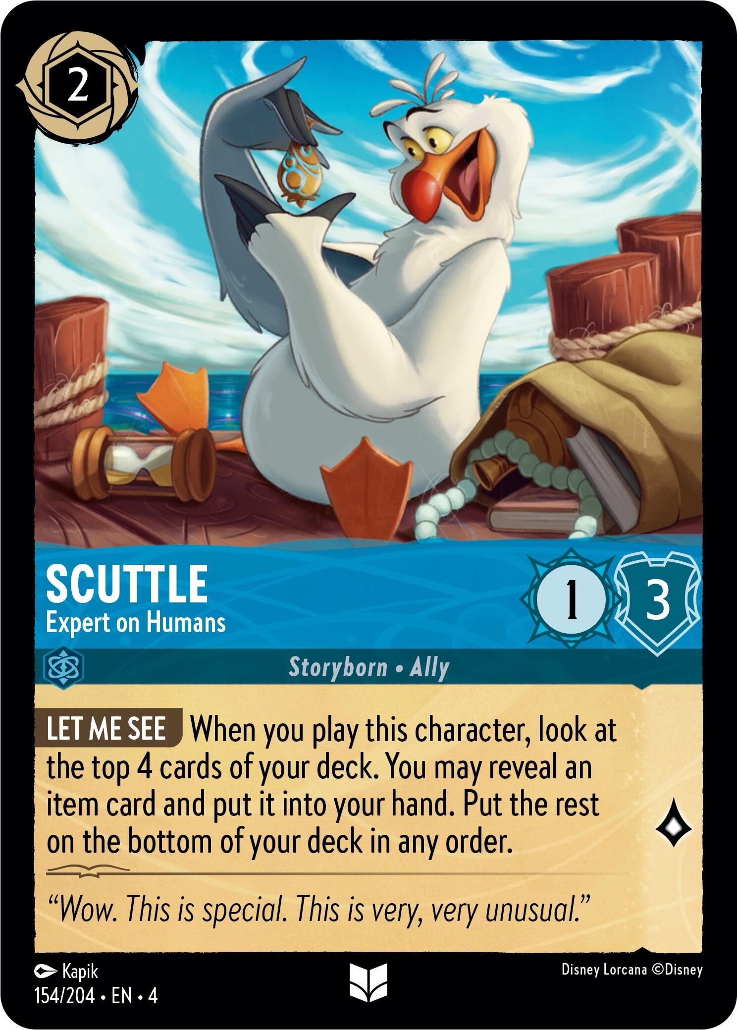 Scuttle - Expert on Humans (154/204) [Ursula's Return] | Clutch Gaming
