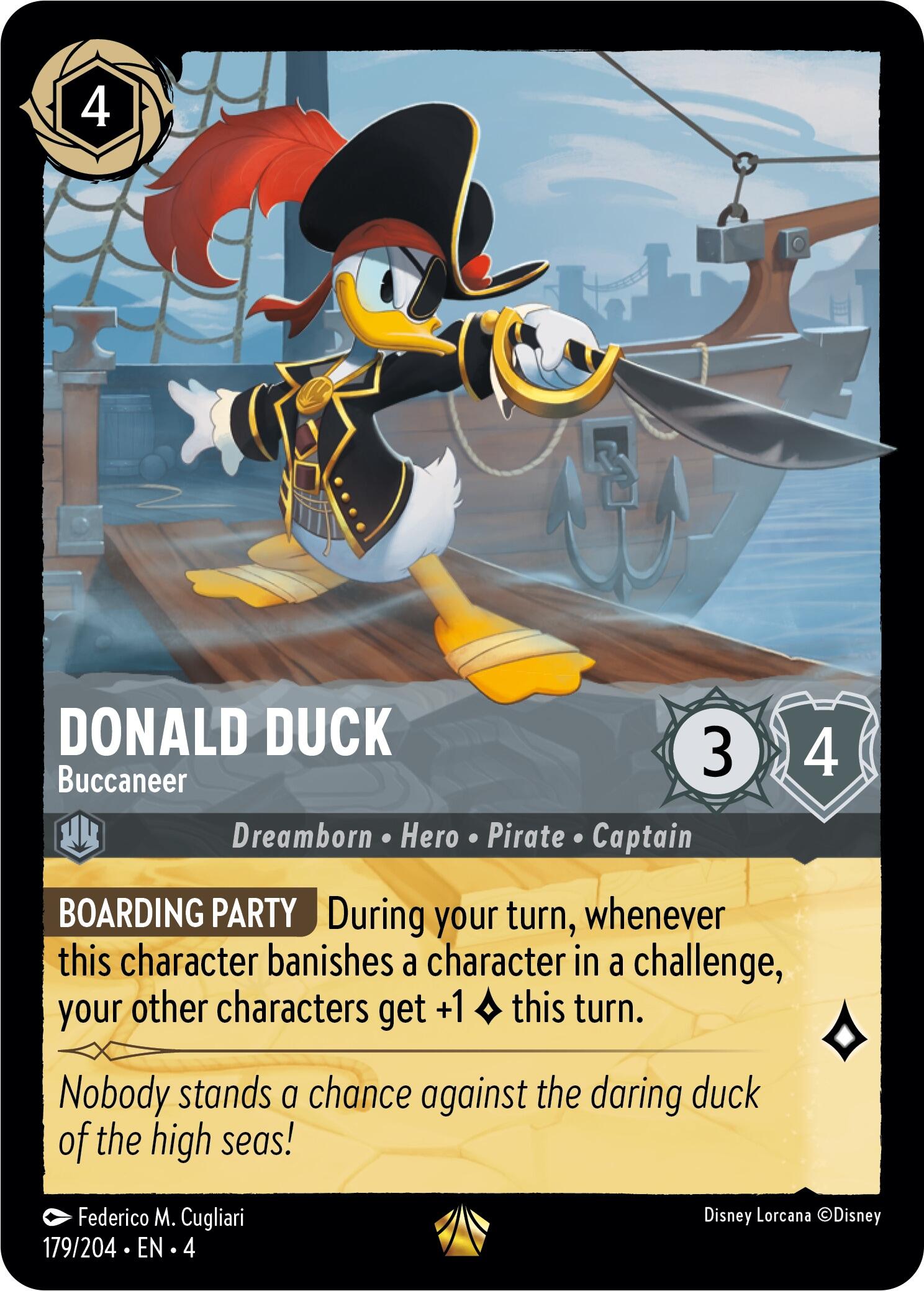 Donald Duck - Buccaneer (179/204) [Ursula's Return] | Clutch Gaming