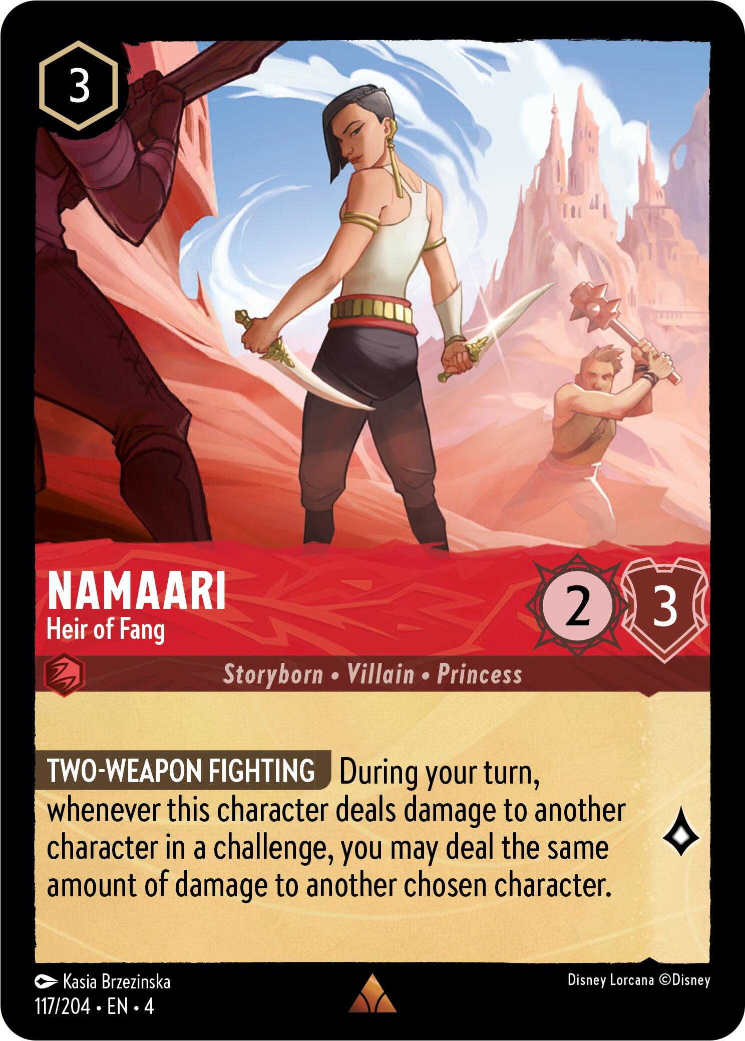 Namaari - Heir of Fang (117/204) [Ursula's Return] | Clutch Gaming