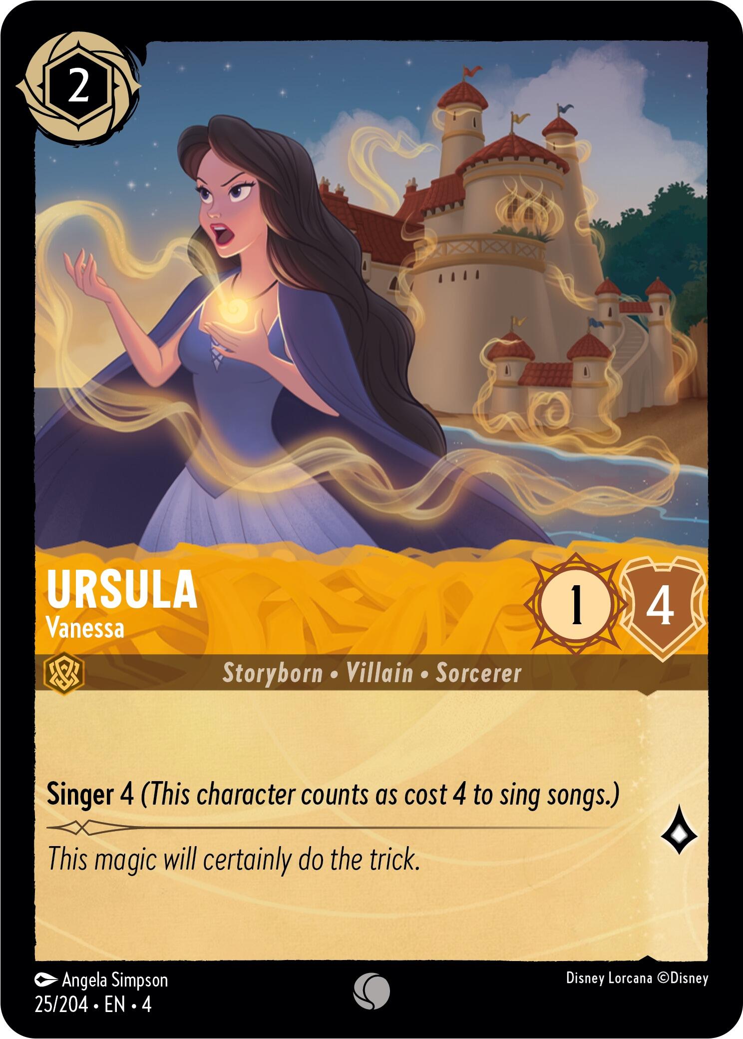 Ursula - Vanessa (25/204) [Ursula's Return] | Clutch Gaming