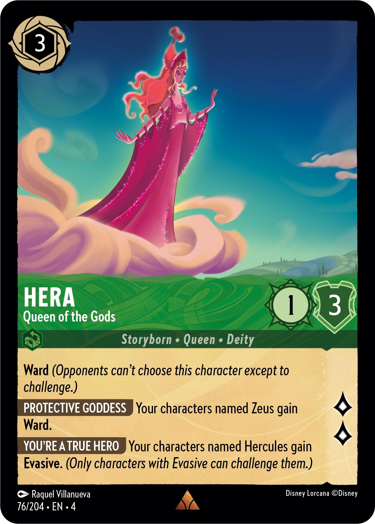 Hera - Queen of the Gods (76/204) [Ursula's Return] | Clutch Gaming